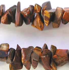 tiger's eye chips beads supply