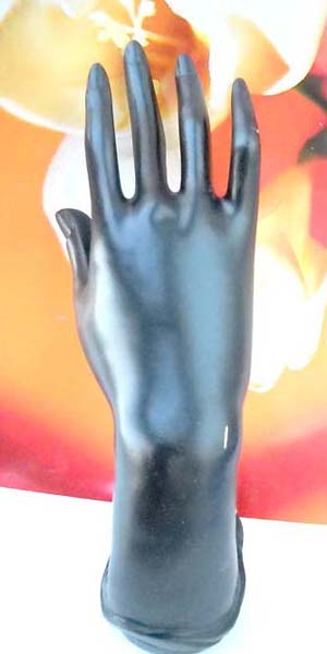 Relaxing hand jewelry display