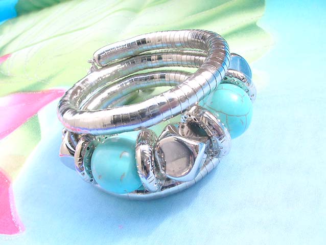 silver-tone-turquoise-bracelet002