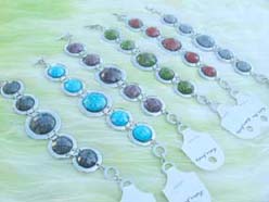 Assorted glass bead bracelet