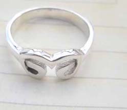 Mystic door design,designer inspired 925. sterling silver ring