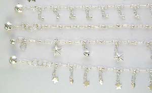 wholesale silver anklets