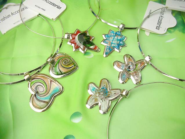 murano-glass-pendant-002-neck-collar-chain-choker-chaplet