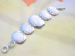 toggle bracelet wholesale with oval genuine natural seashell