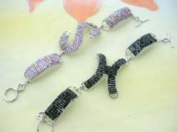 handmade jewelry beaded bracelet with letters