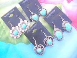 natural gemstone jewelry turquoise earrings assorted designs