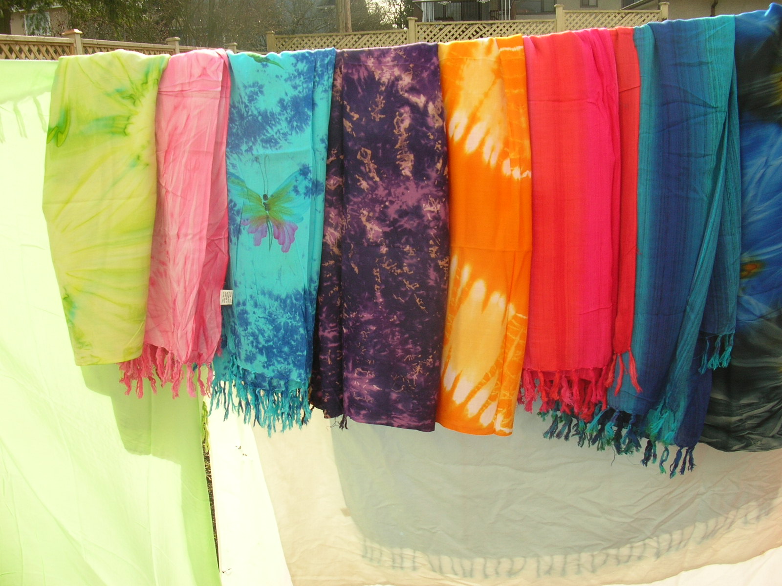 Quality dye color fashion sarong
